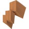 Ekena Millwork 7 3/4W x 7 3/4H x 1/4T Wood Hobby Boards, Cherry, 25PK HBW08X08X250DCH - alternate 5